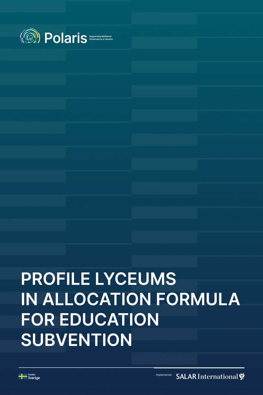 Profile Lyceums in Allocation Formula for Education Subvention